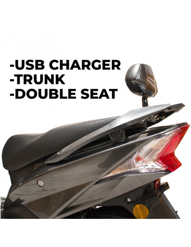 Scooter eléctrica 49e Sunra Hawk 1800W