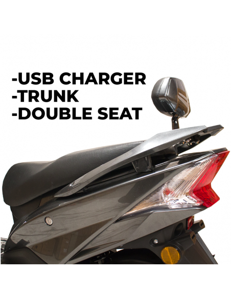 Scooter eléctrica 49e Sunra Hawk 1800W