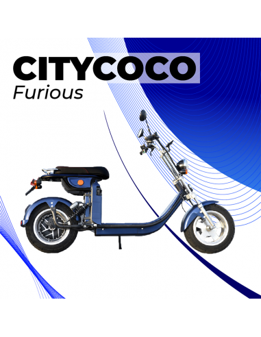 Motocicleta eléctrico 49e CityCoco Furious 4000W