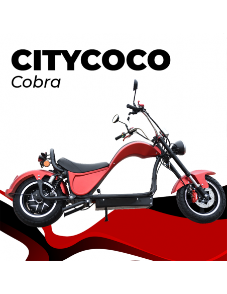 Ciclomotor eléctrico CitiyCoco Cobra 2000W/24Ah