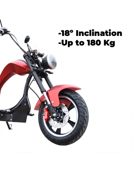 Ciclomotor eléctrico CitiyCoco Cobra 2000W/24Ah