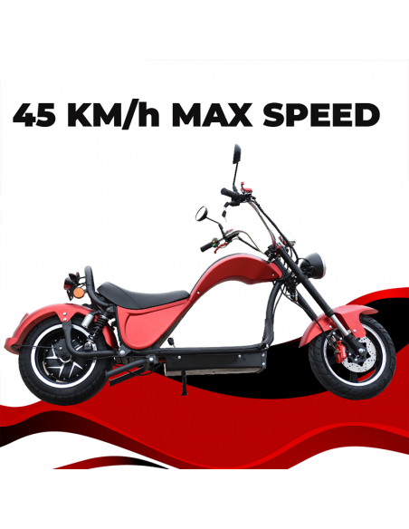 Ciclomotor eléctrico CitiyCoco Cobra 2000W/24Ah