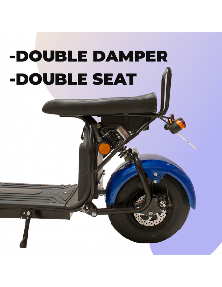 Ciclomotor eléctrico matriculable CityCoco (II) 1.55W/20Ah