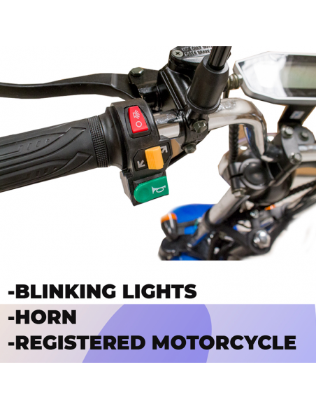 Ciclomotor eléctrico matriculable CityCoco (II) 1.55W/20Ah