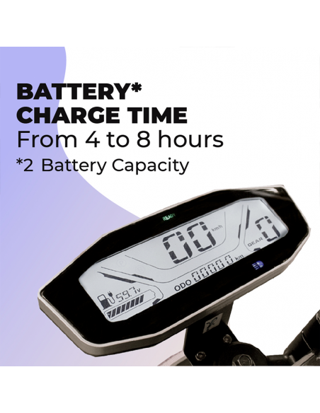 Ciclomotor eléctrico matriculable CityCoco (II) 1.55W/20Ah