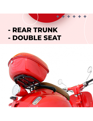 Ciclomotor eléctrico 49e Sunra Ronic 3000W