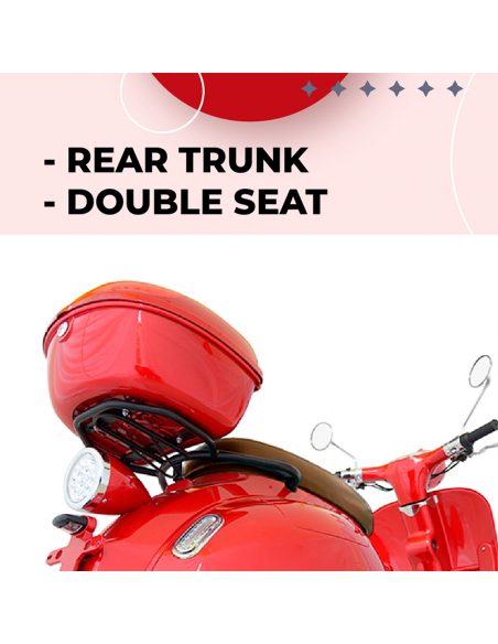 Ciclomotor eléctrico 49e Sunra Ronic 3000W