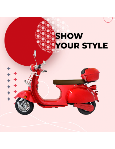 Ciclomotor eléctrico 49e Sunra Ronic 3000W