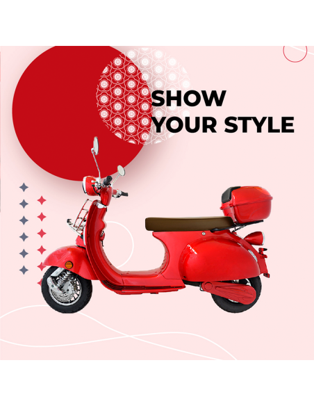 Ciclomotor eléctrico 49e Sunra Ronic 3000W