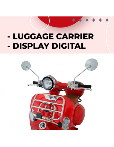 Ciclomotor eléctrico 49e Sunra Ronic 3000W