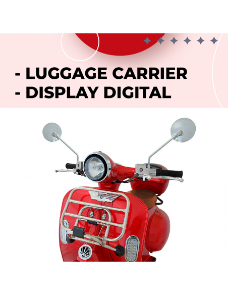 Ciclomotor eléctrico 49e Sunra Ronic 3000W