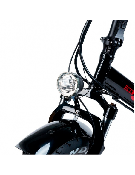 Bicicleta eléctrica plegable con ruedas gruesas